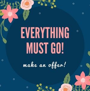 All reasonable offers accepted!!